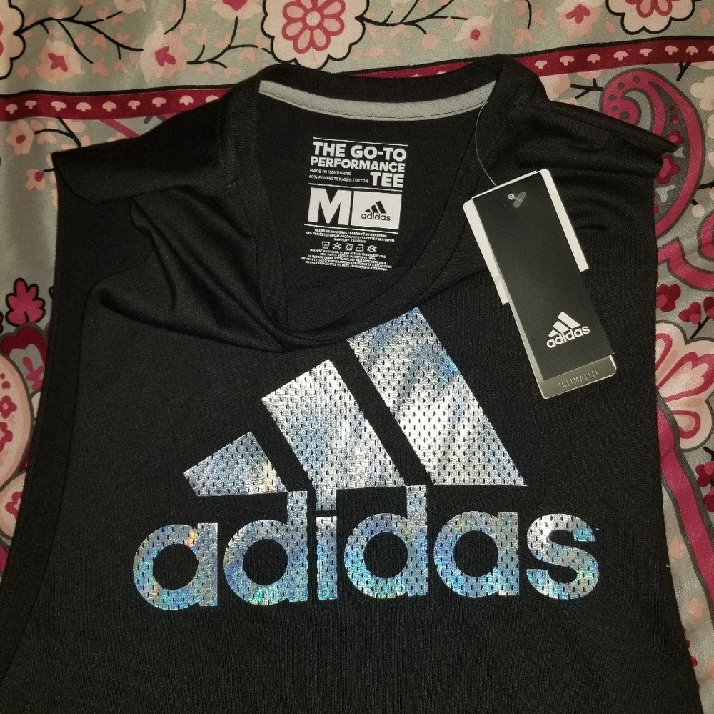 NWT Adidas performance muscle tee